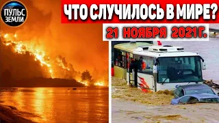 Катаклизмы за день 21 НОЯБРЯ 2021! Пульс Земли! в мире событие дня #flooding​ #ураган​ #наводнение