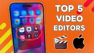 Top 5 FREE Video Editing Apps for iPhone & iPad?! (No Watermark - 2024)