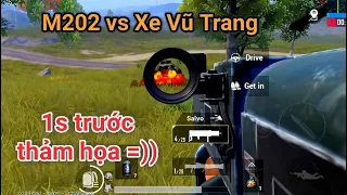 PUBG Mobile - Trên Tay Combo Rocket Mạnh Nhất Việt Nam | Cái Kết Khi Công Xe Phun Lửa Vào M202