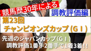 チャンピオンズカップ 2022 【調教評価編】 #39