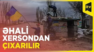 Rusiya geri çəkilərək uzaqmənzilli raketlərlə Ukraynanı bombaladı