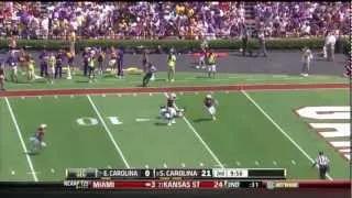 2012 USC vs ECU - All Four Interceptions