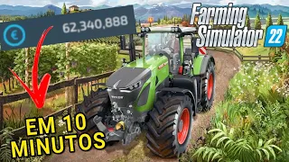 Farming Simulator 22 | COMO GANHAR MUITO DINHEIRO FÁCIL e RÁPIDO | 62.340.888,00 em 10 Minutos |