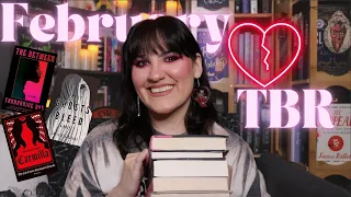 February TBR 💗 (horror & thrillers for the month of love)