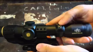 Leupold VXR HOG with the PIG PLEX firedot reticle