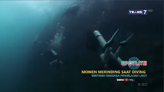 MOMEN MERINDING SAAT DIVING - SPOTLITE