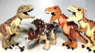 7 NEW LEGO CUSTOM JURASSIC WORLD DINOSAUR - Indoraptor Indominus T-Rex