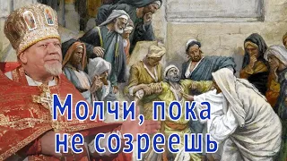 Молчи, пока не созреешь. Проповедь священника Георгия Полякова.