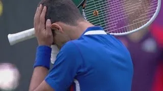 Murray Secures Semi-Final Victory Over Djokovic - London 2012 Olympics