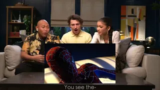 SPIDER-MAN: NO WAY HOME - Cast Reacts To Teaser Trailer #2