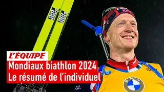 Mondiaux biathlon 2024 - Johannes Boe champion du monde en individuel, pas de podium pour les Bleus