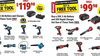 These Harbor Freight POWER TOOL DEALS ARE INSANE! Hercules and Bauer BOGO!