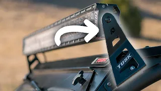 Tusk LED Light Bar Brackets | Kawasaki KRX/KRX4 1000