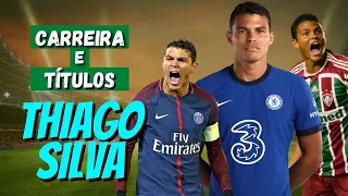 CARREIRA DO THIAGO SILVA - ZAGUEIRO DO CHELSEA E DA SELEÇÃO BRASILEIRA !!!