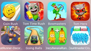 Sonic Dash,Subway Surf,Tom Gold Run,Count Master 3D,Going Balls,Tom Hero,Bowmasters,Crazy Banana Run