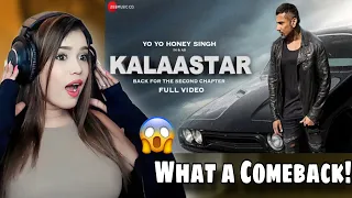 KALAASTAR - Official Music Video | Yo Yo Honey singh & Sonakshi Sinha | Reaction Video (Honey 3.0)