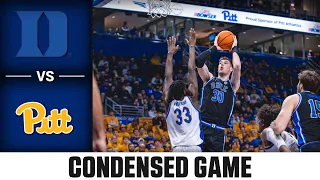 Duke vs. Pitt Condensed Game | 2023-24 ACC Men’s Basketball