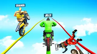 Mile High BIKE OBBY In FORTNITE!