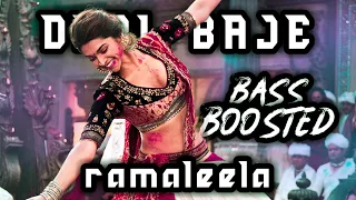 nagada sung dhol baje bass boosted | bass | #RJCreationzz #bassboosted #deepikapadukone #ramaleela