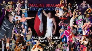 Imagine Dragons - Mercury World Tour 2023 - MultiCamFan Chile