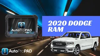 Programming a smart key to a 2020 Dodge ram | AutoProPAD