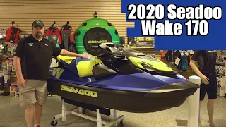 2021 Sea-Doo Wake 170 model walk around