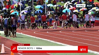 fijivillage Re:Live | Senior Boys 100M Heat 3  | Day 1