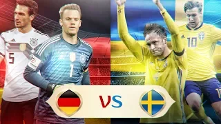 ГЕРМАНИЯ vs ШВЕЦИЯ - WORLD CUP FIFA 2018