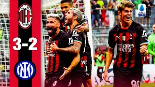 Leão-Giroud: il Derby è nostro | Milan 3-2 Inter | Highlights Serie A 2022/23