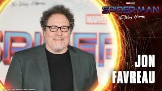 Jon Favreau's Favorite Spider-Man Moment! | Spider-Man: No Way Home Red Carpet