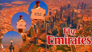 We're on top of the world | Emirates Airlines | Burj Khalifa | behind the scenes
