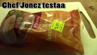 Chef Jonez - testissä pirkka broilerihampurilainen