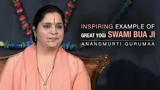 Inspiring example of great yogi Swami Bua Ji Maharaj | Anandmurti Gurumaa (with English Subtitles)