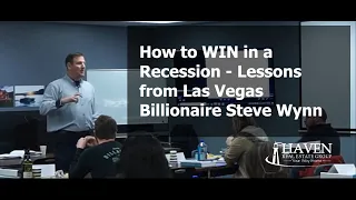 Las Vegas Billionaire Steve Wynn Teaches Us How to Win in a Recession