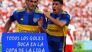 TODOS LOS GOLES DE BOCA EN LA COPA DE LA LIGA