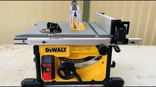 DEWALT DWE7485 Table Saw - Unboxing/Review .