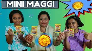 Eating Mini Maggi