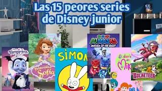 (!!Obsoleto!!) top 15 peores series de Disney junior