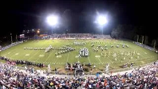 Baker Marching Band Halftime Show 2012 against Davidson