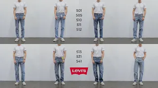 8 Levi's Jeans Fits Compared (Slim, Skinny, Tapered, Athletic & Loose)