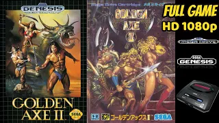 Golden Axe 2 (SEGA GENESIS/MEGA DRIVE) Longplay/Walkthrough NO COMMENTARY HD 1080p