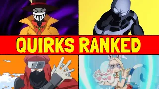 Top 8 SECRETLY POWERFUL Quirks! / My Hero Academia