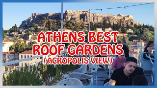 Athens : Best ROOFTOP Bars & Restaurants (Acropolis View)
