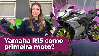 YAMAHA R15 como PRIMEIRA MOTO? | por Day Miguel ♥︎