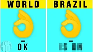 11 Emojis You Should NEVER Use In Other Countries