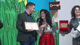 Simona Dinescu - Cetatean de onoare al comunei Bucsani