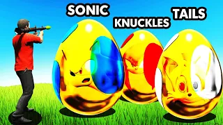 Hatching SUPER SONIC EGGS In GTA 5