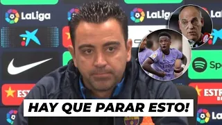 XAVI DEFIENDE A VINICIUS JR de los ataques racistas