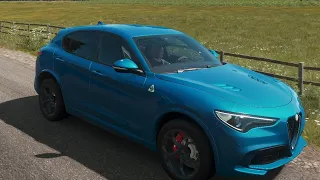 AMAZING ALFA ROMEO STELVIO FORZA HORIZON 4 GAMEPLAY