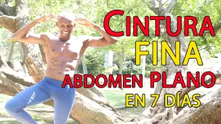 ABDOMEN PLANO EN 7 DÍAS | Reducir Cintura y Abdomen | Abdominales de pie 20 minutos